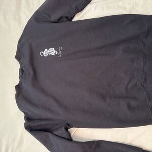 Black Graphic Sweatshirt